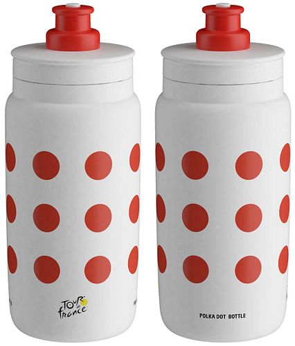 Elite Trinkflasche Fly Tour de France weiß/rot