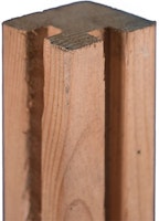 T&J RIAD Stecksystem Eckpfosten 90 x 90 x 2100 mm L-Pfosten