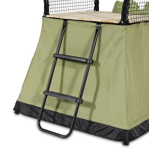 EXIT Ivy Spielturm mit Rutsche und Doppelschaukel