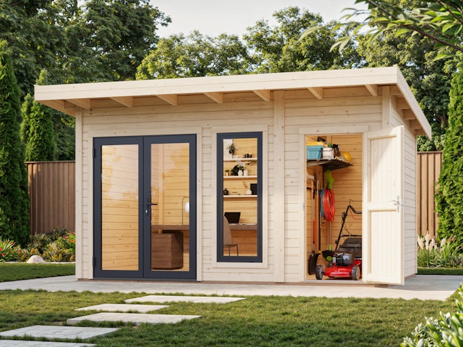 Palmako Gartenhaus Aurelia 12,4 m² - 44 mm