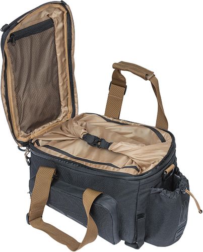 Basil Miles XL Pro Gepäckträgertasche schwarz black slate