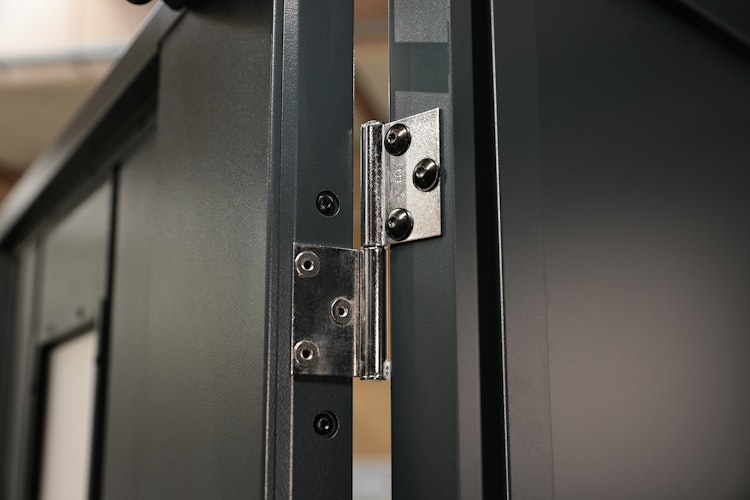 Wolff Finnhaus Premium Metall Gartenhaus Hakon 3030 Anthrazit