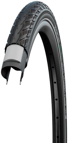 Schwalbe Reifen "Delta Cruiser Plus" Active Line Drahtreifen 28 Zoll schwarz