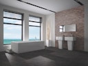 Vorschaubild INDO rustikale Holzwandverkleidung Beachwood BWH04CO Coffee