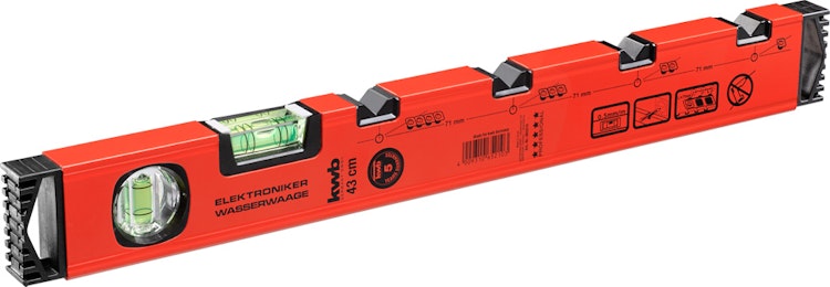 kwb Elektriker Wasserwaage 43 cm 65210