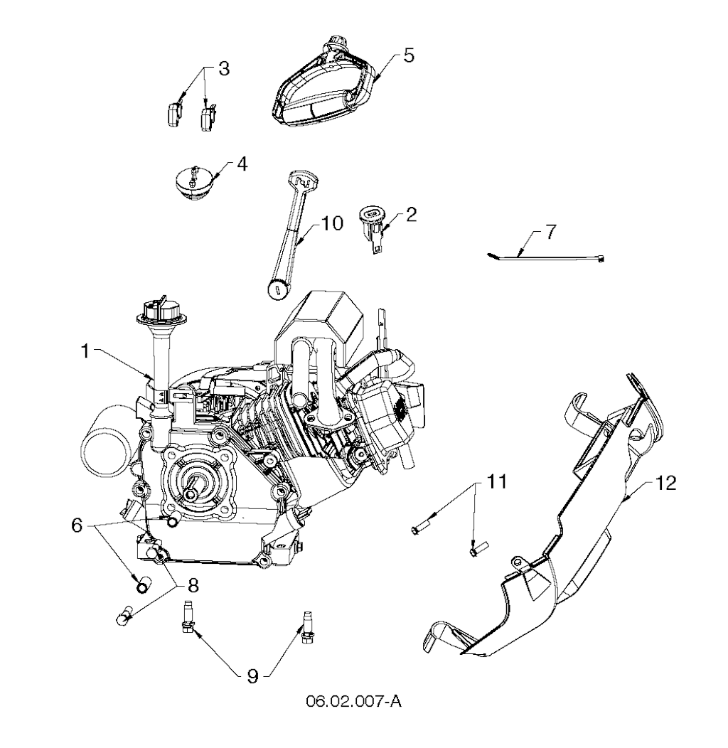 Explosionszeichnung Ersatzteile