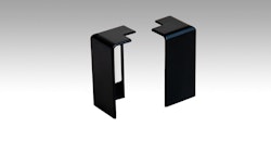 MEISTER Außenecke (selbstklebend) Schwarz 2039 - Passend zur Fußleiste Profil 15 MK | 15 F MK | 20 PK | 20 PK Aqua