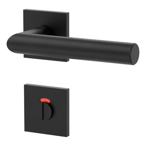 Griffwerk VAYA 128 LUCIA fast2fix Fast2Fix GK3 Rosetten eckig WC rot/weiß Graphitschwarz