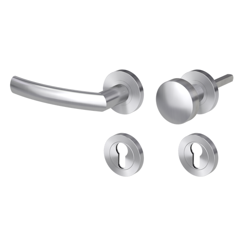 Griffwerk Wechselgarnitur LORITA PROFESSIONAL K3 - Edelstahl matt