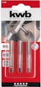 Vorschaubild kwb HSS GW-Bohrersatz 3-tlg M 8 SB 443308