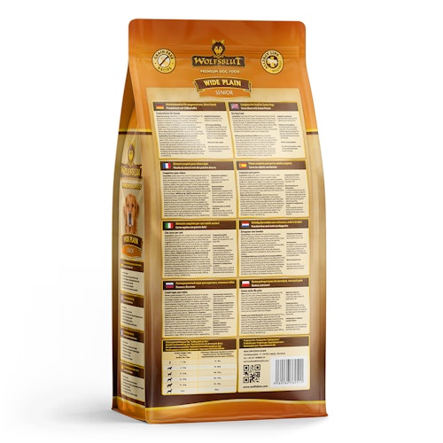 WOLFSBLUT Wide Plain Senior Pferdefleisch und Süßkartoffel Hundetrockenfutter