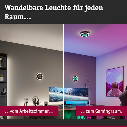 Paulmann LED Deckenleuchte Spaceglow Two