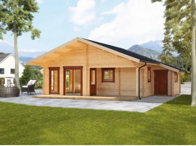 Wolff Finnhaus Gartenhaus Ferienhaus Odenwald 70-B