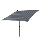 Vorschaubild doppler Mittelmastschirm myZONE 300 x 200 Auto Tilt, Aluminium Anthrazit / 100 % Polyester 180 g/m²