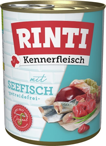 RINTI Kennerfleisch 800g Dose Hundenassfutter