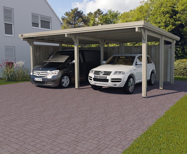 Weka Doppelcarport 618