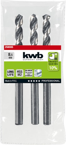 kwb Akku Top HI-NOX HSS Bohrer 8,5 mm TÜ 258085