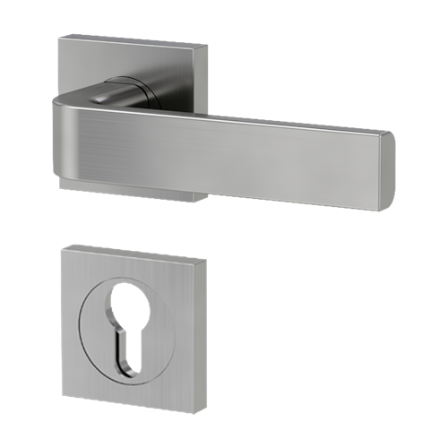 Griffwerk Türgriff GRAPH SIEGER DESIGN eckig - Samtgrau, Kaschmirgrau, Graphitschwarz