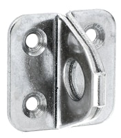 Alberts® Öse auf Platte Edelstahl LxB Platte 35x35 mm 