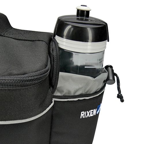 Rixen & Kaul Gepäckträgertasche Rackpack Light schwarz mit UniKlip 2 Adapter
