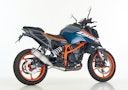 Vorschaubild Hurric SLIP-ON Schalldämpfer Supersport Aluminium poliert für HUSQVARNA Svartpilen 401,Vitpilen 401,KTM 390 Duke