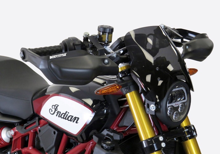 BODYSTYLE Handprotektoren ABS Kunststoff schwarz-matt für INDIAN FTR 1200 / S 