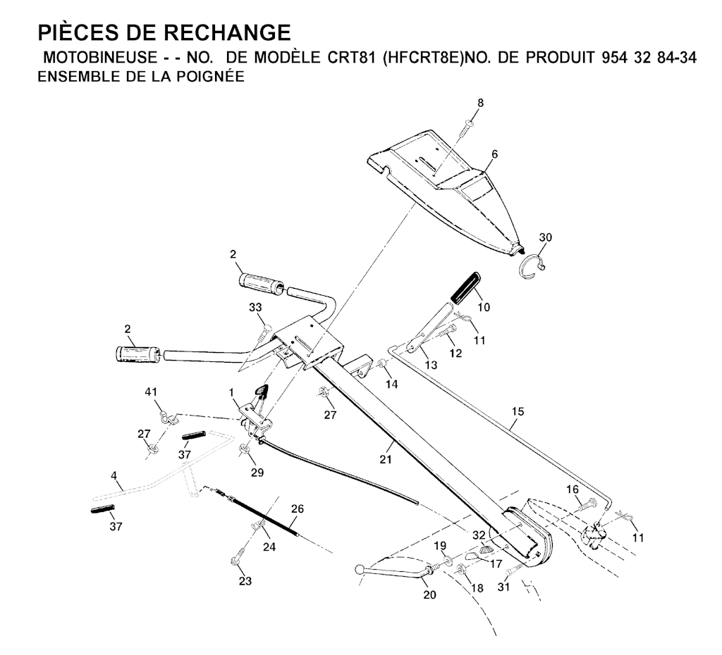 Explosionszeichnung Ersatzteile