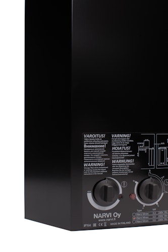 Palmako Narvi Saunaofen 3,6  kW (inkl. Steine 40 kg)