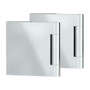 Vorschaubild Griffwerk PURISTO 1.0 -Edelstahl Optik poliert Bandsatz 3tlg Office