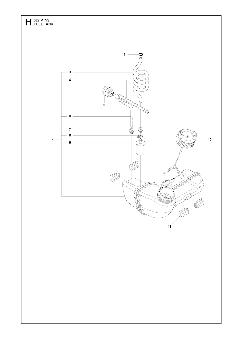 Explosionszeichnung Ersatzteile