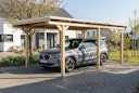 Vorschaubild Skan Holz Emsland - Flachdach Carport aus Leimholz Breite 340 cm