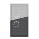 Vorschaubild TraumGarten SYSTEM/DESIGN Alu Einzeltor auf Maß