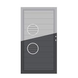 TraumGarten SYSTEM/DESIGN Alu Einzeltor auf MaßZubehörbild