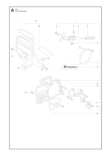 Husqvarna Kettensägen 20111800001 357 XP®