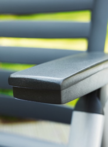 Kettler Multipositionssessel WAVE, Aluminium Silber / Kunststoff Anthrazit