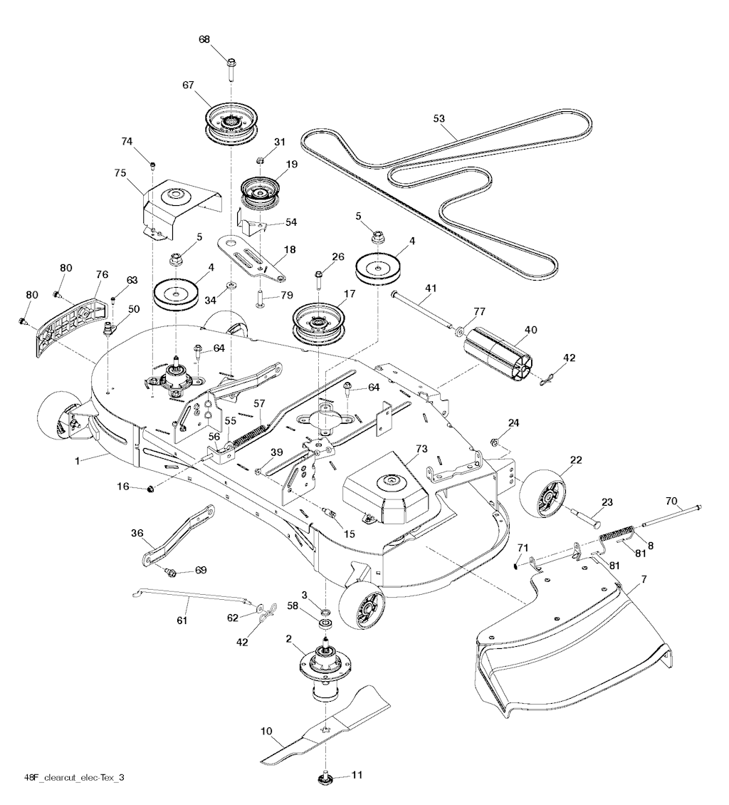 Explosionszeichnung Ersatzteile