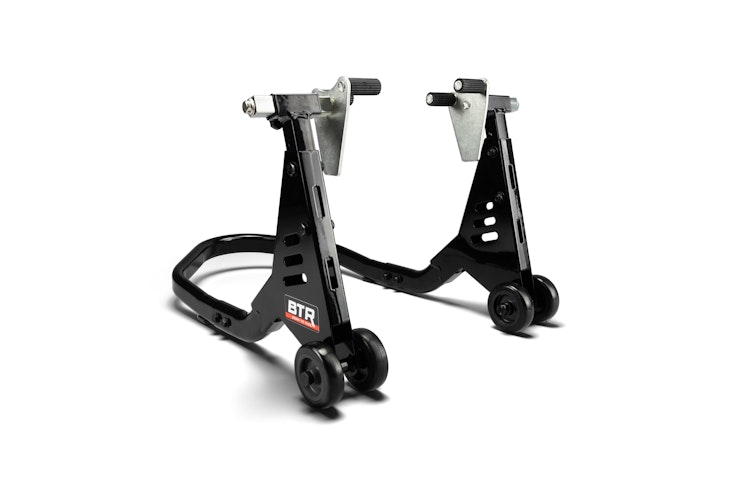 BTR höhenverstellbares Motorrad Montageständer Set