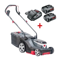 AL-KO 18 V BOSCH HOME AND GARDEN COMPATIBLE Akku-Rasenmäher 3.22 Li Easy inkl. 2 Akkus und Ladegerät