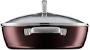 Vorschaubild WMF Fusiontec Mineral Schmorpfanne mit Glasdeckel, 24 cm, Rose Quartz