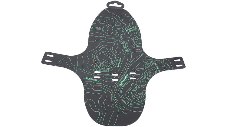 CONTEC Spritzschutz Specter schwarz/grün