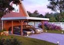 Vorschaubild Palmako Carport Karl 20,6 m²