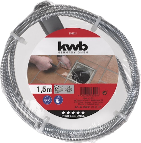 kwb Rohrreinigungsspirale 1,5 m 956021