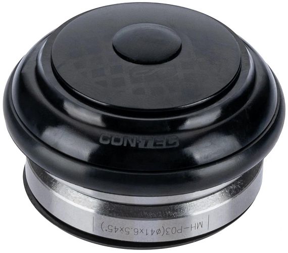 CONTEC Steuersatz IHS-10 1 1/8 Zoll schwarz innen 0 mm (Cane Creek Standard)