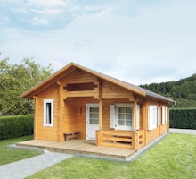 Wolff Finnhaus Gartenhaus Ferienhaus Spessart C