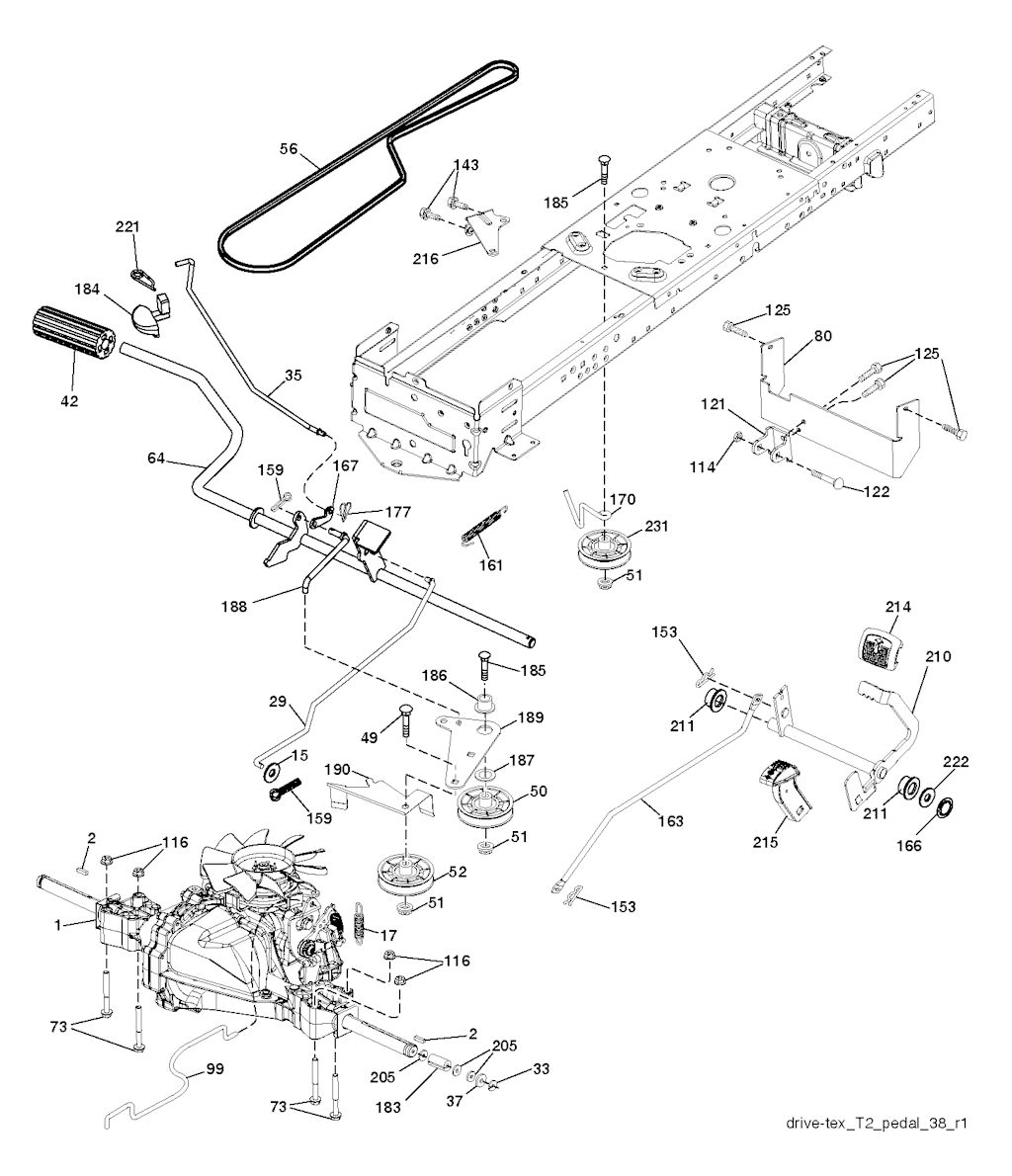 Explosionszeichnung Ersatzteile