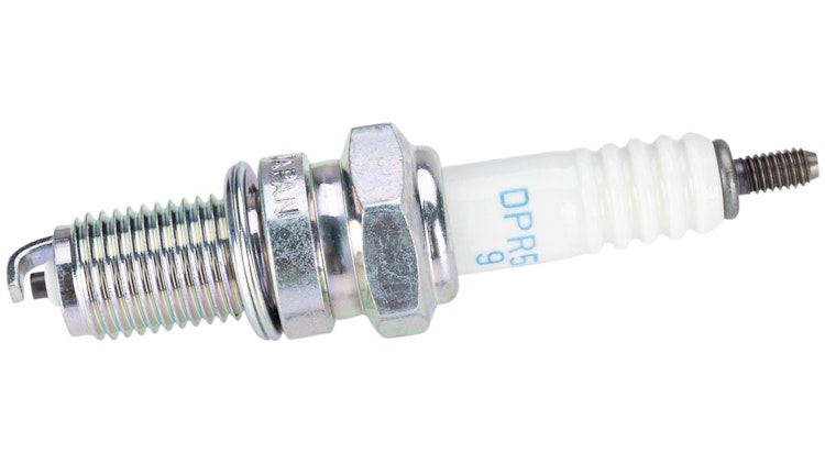 NGK Zündkerze DPR5EA-9, Schlüsselweite 18, Zündkerze Gruppe D, Gewindedurchmesser 12 mm