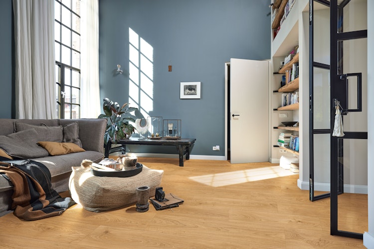 MEISTER Laminatboden MeisterDesign. laminate LD 250 1288 x 244 x 10 mm 07127 Ufereiche honig Porensynchron-Struktur