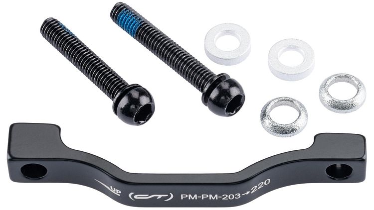 CONTEC Scheibenbremsadapter CDA-PM von 203 auf von 203 auf 220 mm schwarz