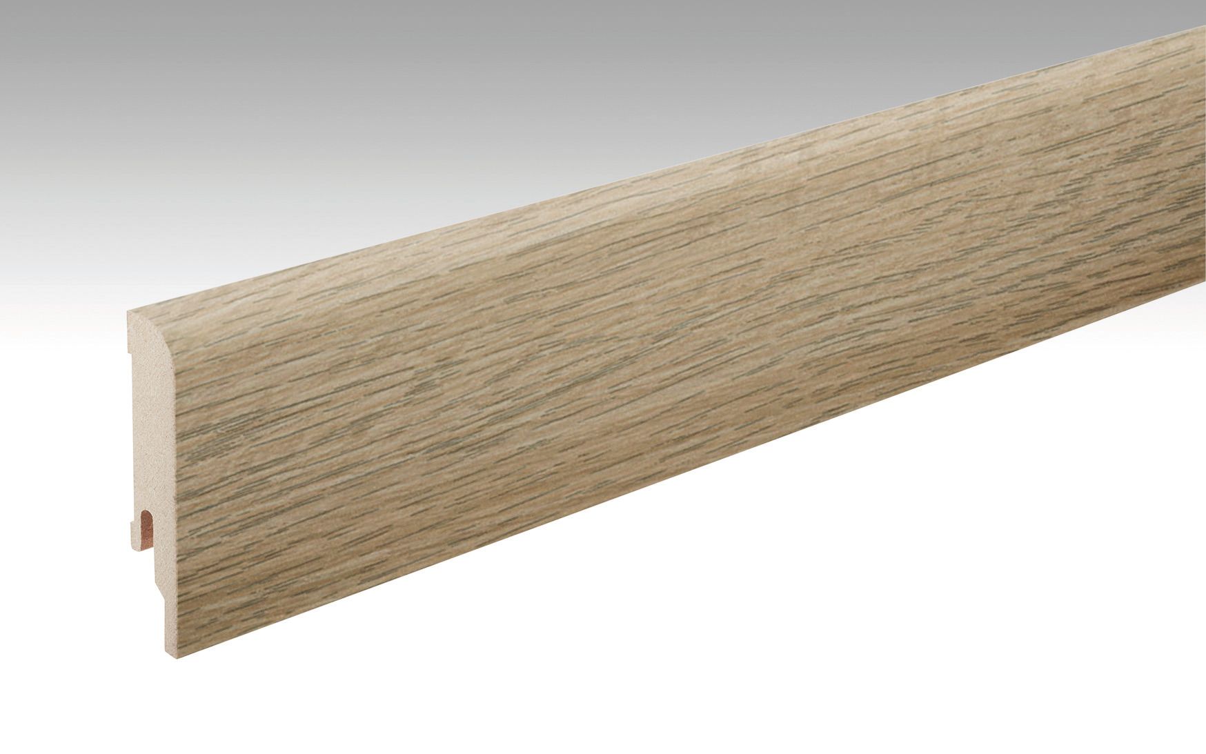 MEISTER Fussleiste Profil 5 PK  Eiche mittel 6131 - 2380 mm