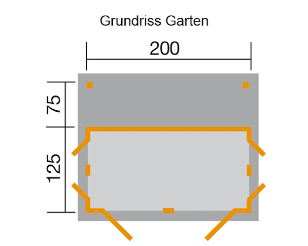 Weka Gartenschrank Geräteschrank Garten [Q] Multi